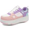 31-42 Girls Four Wheel Roller Skates Removable Flat Shoes Roller Skating Sports Shoes Boys/girls Roller Skates