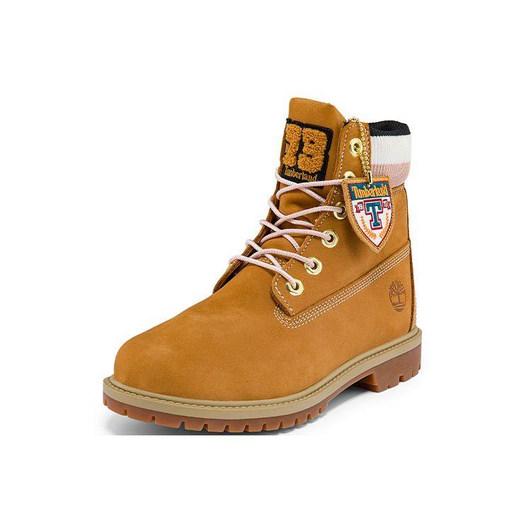 Timberland 6 дюймов Повседневные водонепроницаемые ботинки Martin для женщин Пшеница A2R3GW