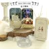 Box Theater Wooden Mini Doll House Box Cute 3D Puzzle Assemble Model Making Room Toys  Bedroom Decorations With Furniture Gifts