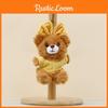 Sweater Wear Bowknot Bear Plush Keychain Stuffed Toy Animal Doll Kids Gifts