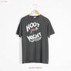 Vintage 90s Hoot Night Wildcat Inn T Shirt Unisexs Large Faded New Hampshire Black Vintage Soft Casual Breathable Slightly