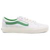 Vans Sk8 Low Top Lace-Up Impact Resistant Skate Shoes Unisex Sneakers White Green VN0009QRBDU