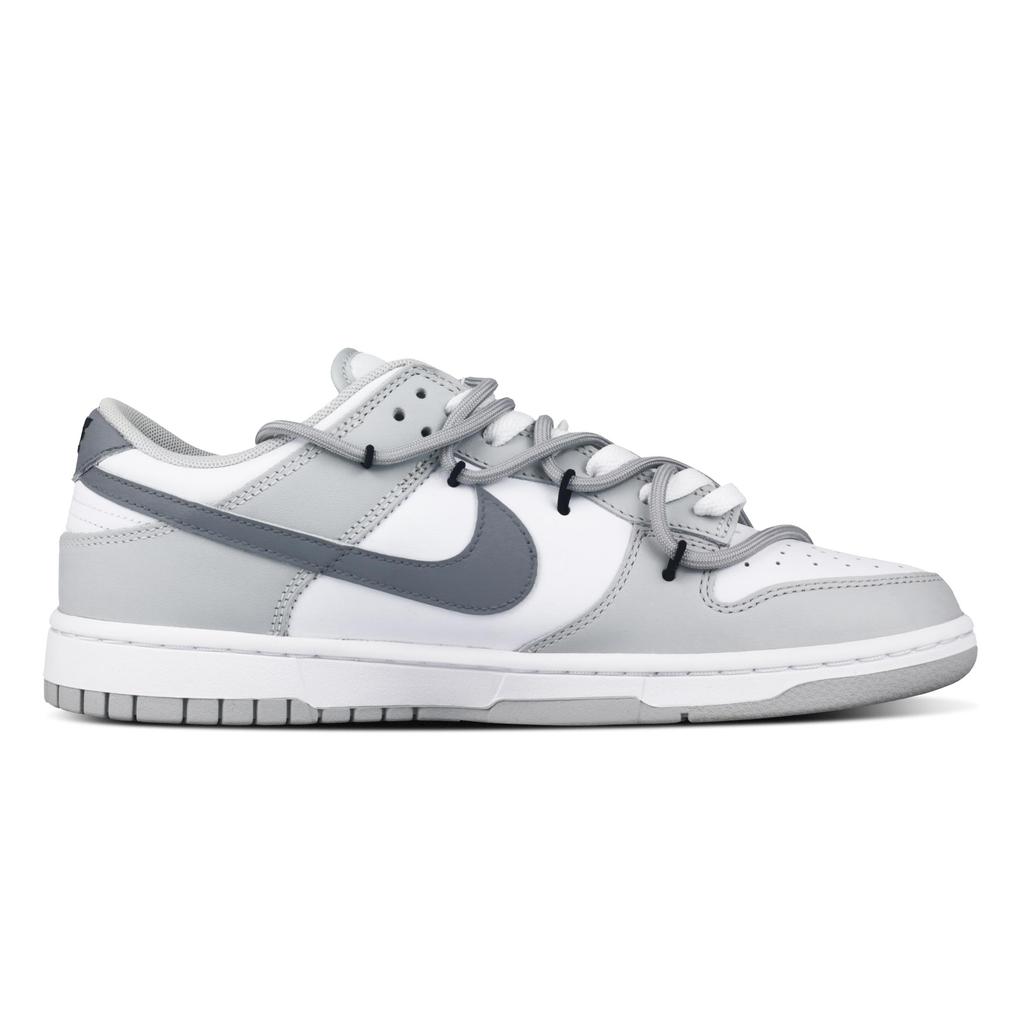 Nike Кроссовки Dunk Graffiti с амортизацией, износостойкие, низкие, для скейтбординга, мужские, бело-серые DD1391-103(Команда58-)