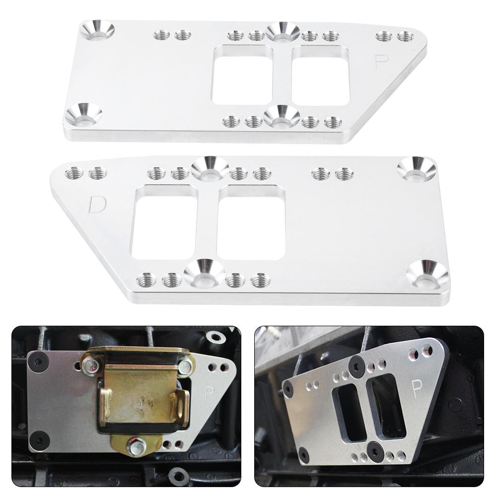 LS Engine Mounts Billet Aluminum Swap Kit Conversion Fit for Chevelle Camaro