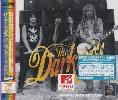 CD DARKNESS - Permission To Land WPZR300501 EastWest, Atlan 2004 Япония Рок Б/У
