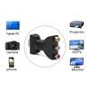 HDMI-compatible Gold-plated to AV Audio Adapter HDMI-compatible to VGA Splitter for HDTV DVD Projector