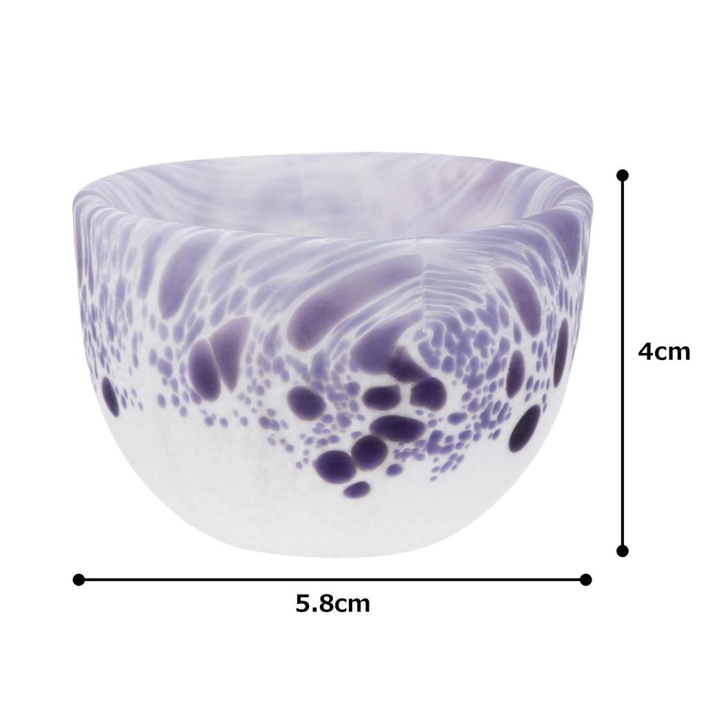 Mizusaki Glass Sake Cup, Ryou 7062, Approx. 50ml, Made In Japan, MKG-417062