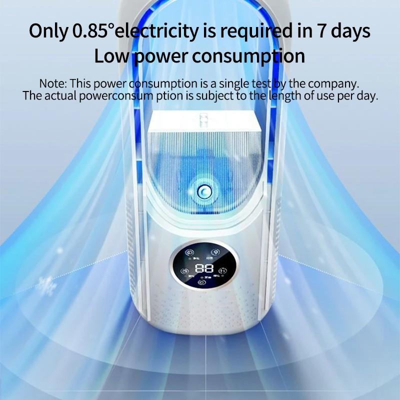 Bladeless Fan Home & Office Table Cooling Fan Portable Air Conditioner Economical Mute Air Cooler