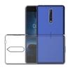 Прозрачный Гелевый Чехол TPU - PHONILLICO - Nokia 8 - Ультратонкий - Оптимальная защита - Гибкий