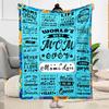 Warmth Love Blanket Blanket Durable Comfort Perfect for Picnics Office Chair Four Seasons Multipurpose Stylish Decor