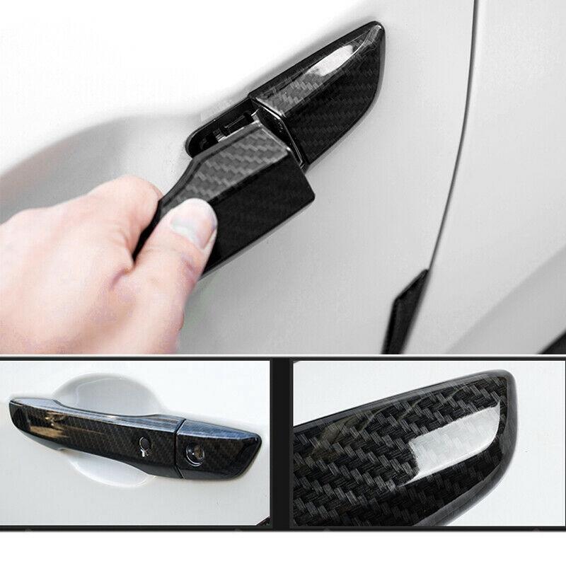 Обновление для Honda/Civic 10th 2016 2017 2018 Чехлы на дверные ручки автомобиля Авто Накладка на отделку Наклейки для тюнинга автомобиля