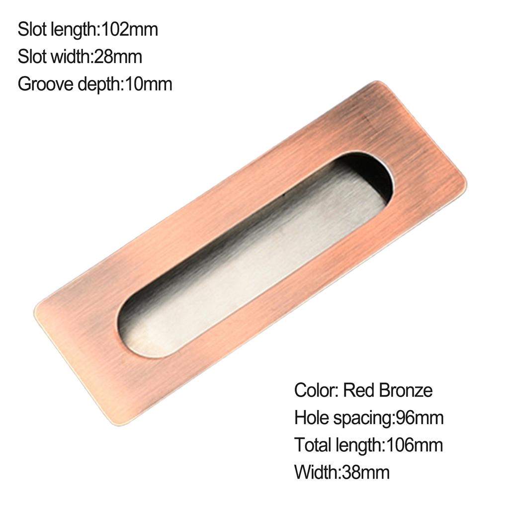 С винтами ручка шкафа цинковый сплав прорезная утопленная ручка 1 шт скрытая ручка удобная для мебели практичная