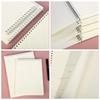A5/B5/A4 Spiral Coil Notebook Horizontal Grid Blank Notepad Frosted Student Diary Sketchbook School Supplies Stationery