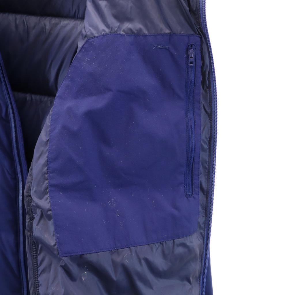 Uniqlo Бесшовная пуховая куртка XL синяя Мужская Б/У