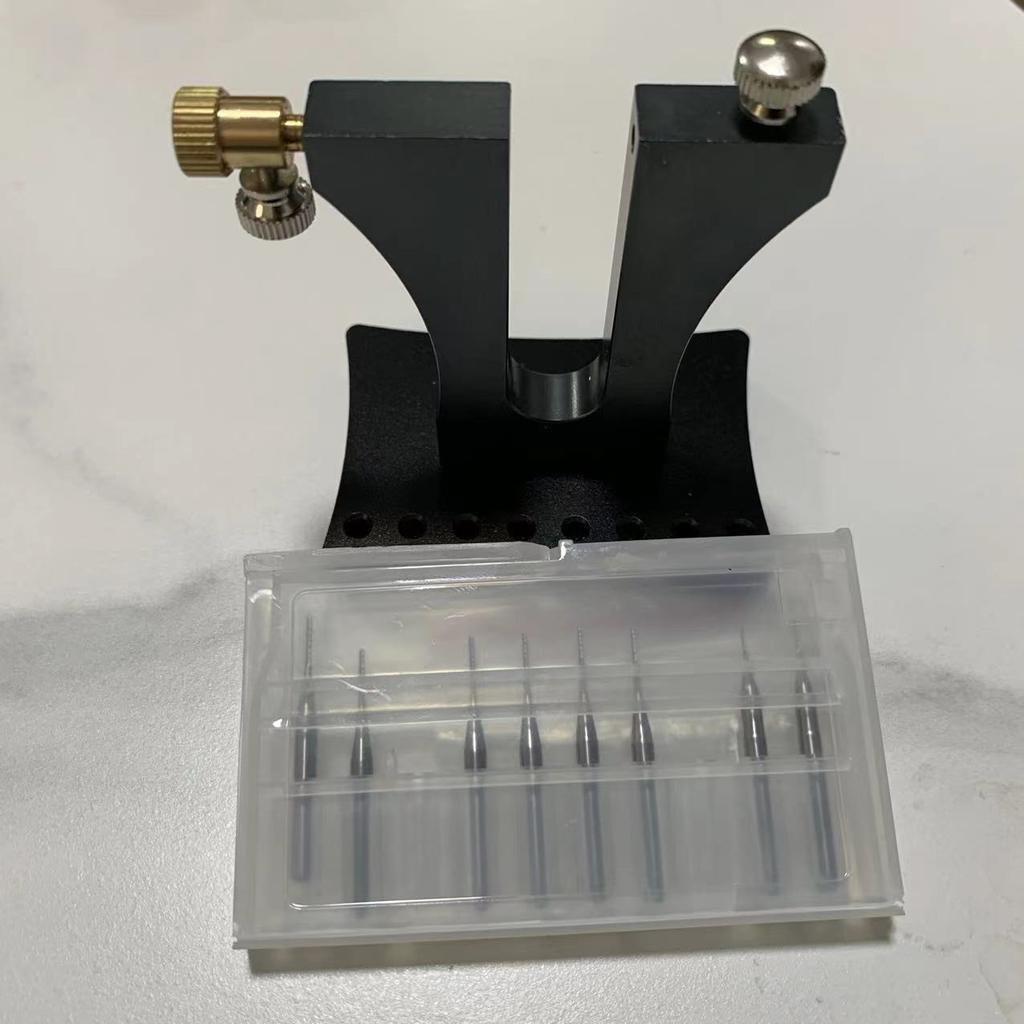 Набор экстракторов сломанных винтов для часов 8 штифтов игла Инструмент для удаления поврежденных винтов часов Инструмент для ремонта часов Аксессуары для часовщика