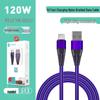 Кабель быстрой зарядки Pin Yue S13 6A для устройств Apple, Xiaomi, Honor, Huawei с USB-C