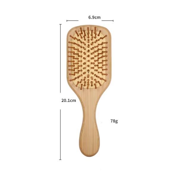 Wood Bamboo Handle Massager Brush Comb Salon Cleaning air Cushion Brush Common Lazer Comb Brush