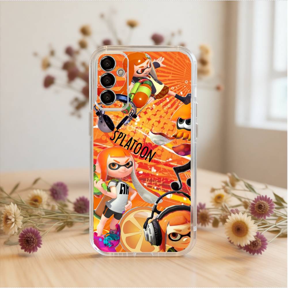 Cool Game S-Splatoons Art  Phone Case For SamsungA10,12,20,21S,30,31,40,50,51,52,70,71 Transparent Cover