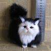 Simulated Animal Cat Model Ornaments Home Craft Decorations