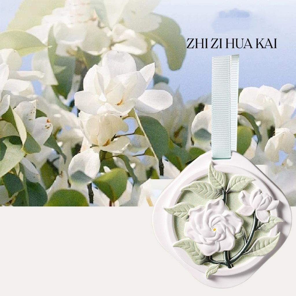 Decorative Plaster Oil Diffuser, Battery-Free,Improves Sleep, and Relieves Stress, Non-Electric Passive Aromatherapy for Cars, Bathroom, Armoire