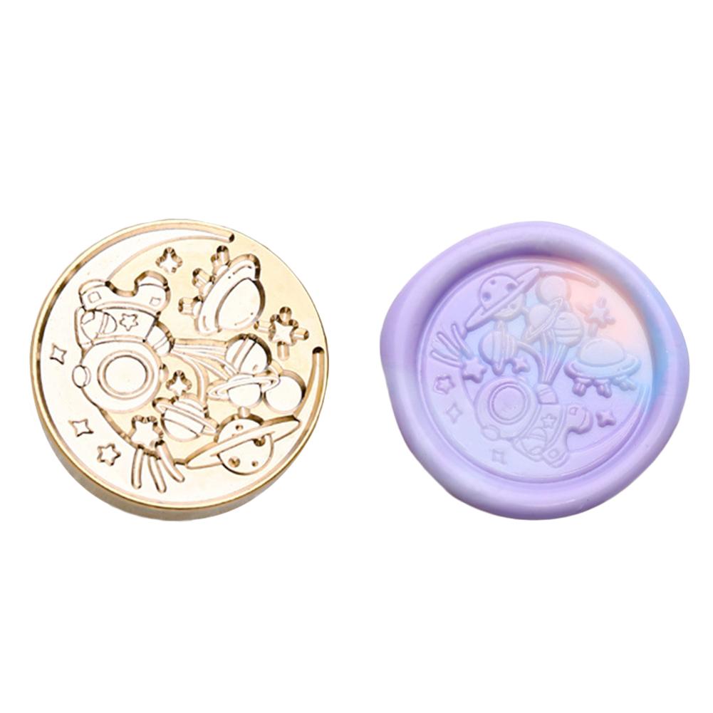 Серия AU Astronaut, медная головка, классическая винтажная эмалированная медная головка для свадьбы C