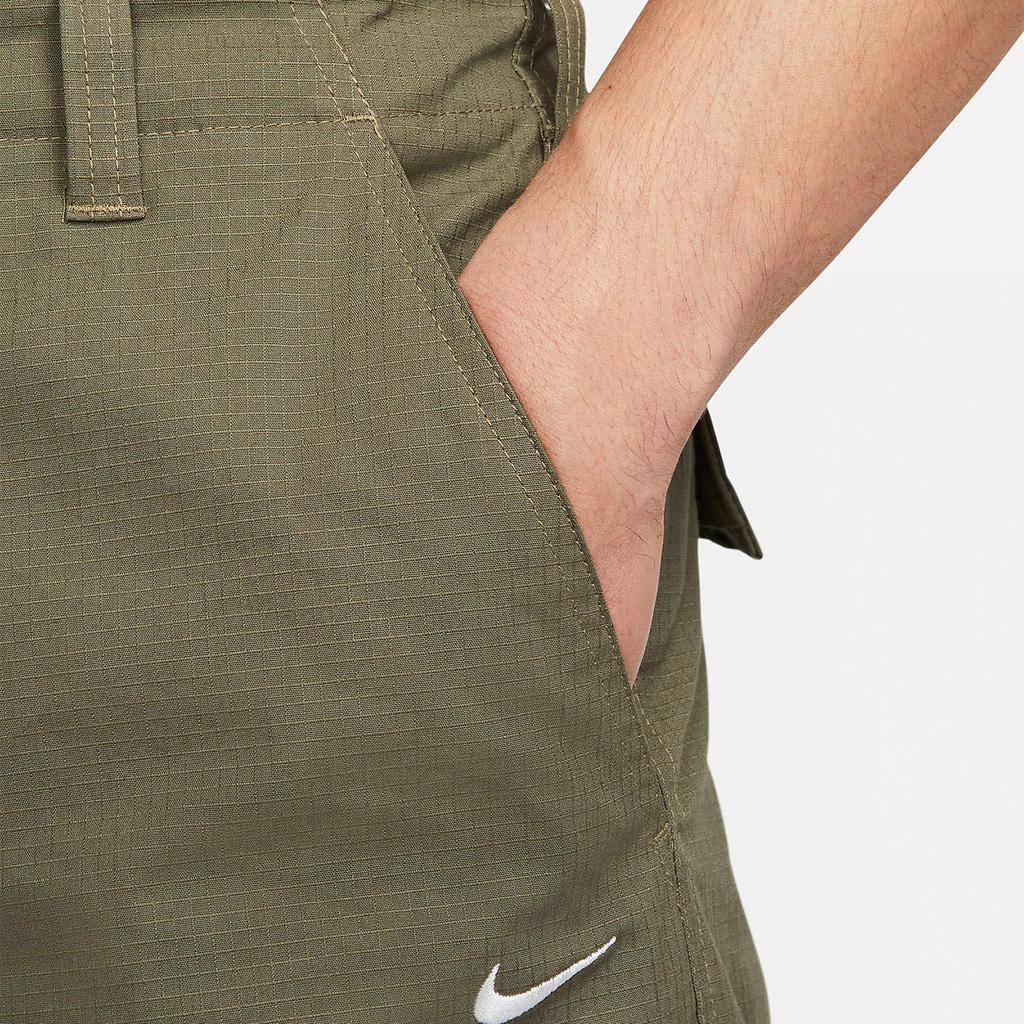 Nike Повседневные брюки мужские средне-оливково-зеленые умеренные карго брюки FD0402-222