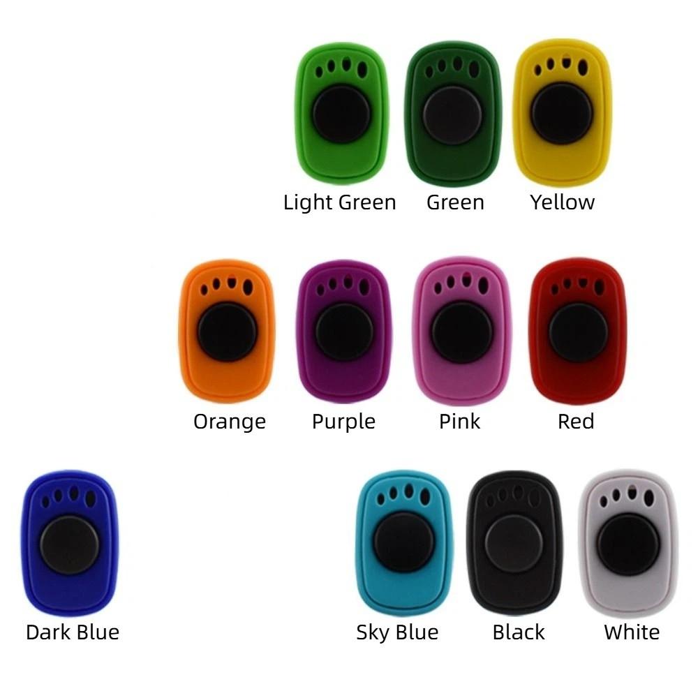 Professional Pet Clicker Trainer Lightweight Obedience Rattle Trainer for Dogs Cats