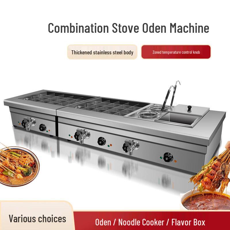 Electric Multi-functional Commercial Hot Pot & Fryer