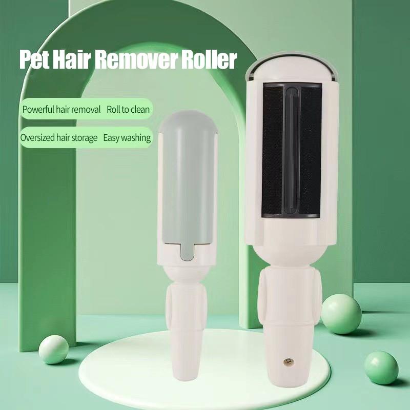 Новый многоцелевой прибор для удаления волос с домашних животных, электростатическая щетка, наклейка для шерсти кошек, собак, роликовая наклейка для ворса, самоочищающаяся щетка для удаления волос, двухсторонняя щетка