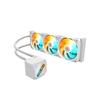 Refrigeración Líquida GIGABYTE GAMING 360 ICE 360mm 3 Ventiladores ARGB Blanco DAISY-CHAIN