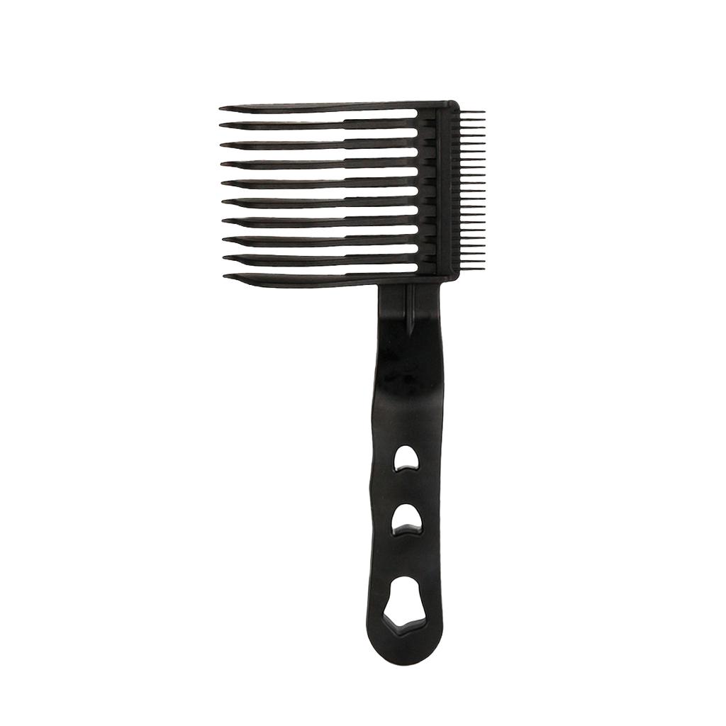 Мужская расческа для стрижки и выталкивания волос, ручная расческа для парикмахерской, расческа для определенной зоны стрижки, расческа для укладки волос двойного назначения, инструменты для укладки волос