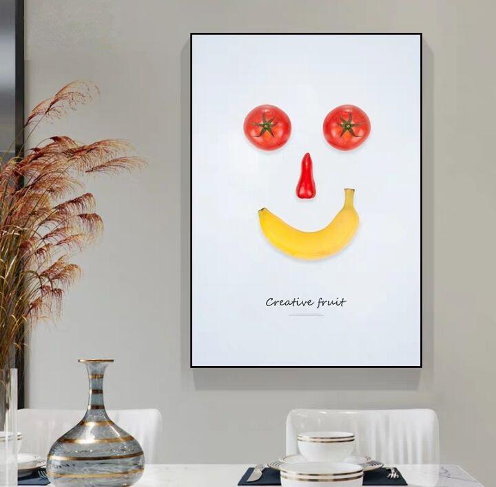 Nordic Abstract Fruit Kitchen Decor Canvas Paintings Posters and Prints Creative Wall Art Pictures Dining Room Home Decor Quadro