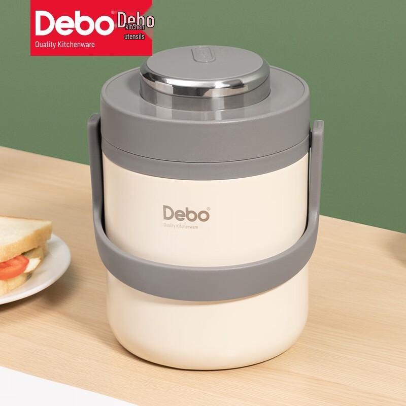 Трехслойный изолированный герметичный ланч-бокс Debo Mira