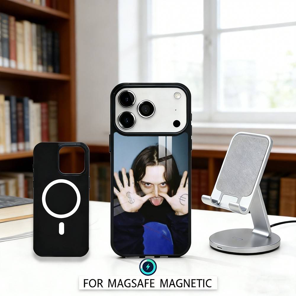 Эстония Т-Томми Кэш Чехол для телефона Магнитный Для iPhone17 16 15 14 13 12 Pro Max Для Magsafe Беспроводная зарядка Чехол