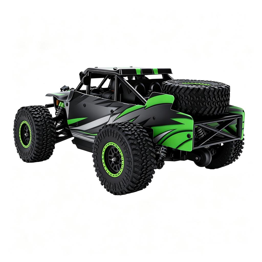 Радиоуправляемая машина 1:18, 2,4 ГГц, 4WD, высокая скорость 45 км/ч, внедорожник с дистанционным управлением и светодиодными огнями