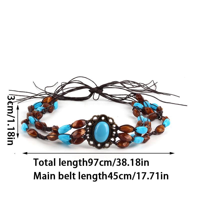 Men Women Hat Belts Braid Hat Bands Adjustable Cowboy Hat Accessories Classic Cowboy Hat Bands