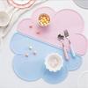 Cloud Placemat Food Grade Silicone Table Pad Kid Heat Resistant Mat Baby Placemats for Table Pads Anti Slip Easy Cleaning Mats