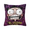 Invaders Zims Cartoon Square Pillow Case Cushion Covers Funny Zippered Decor Throw Pillow Case Cover For Home 40X40Cm