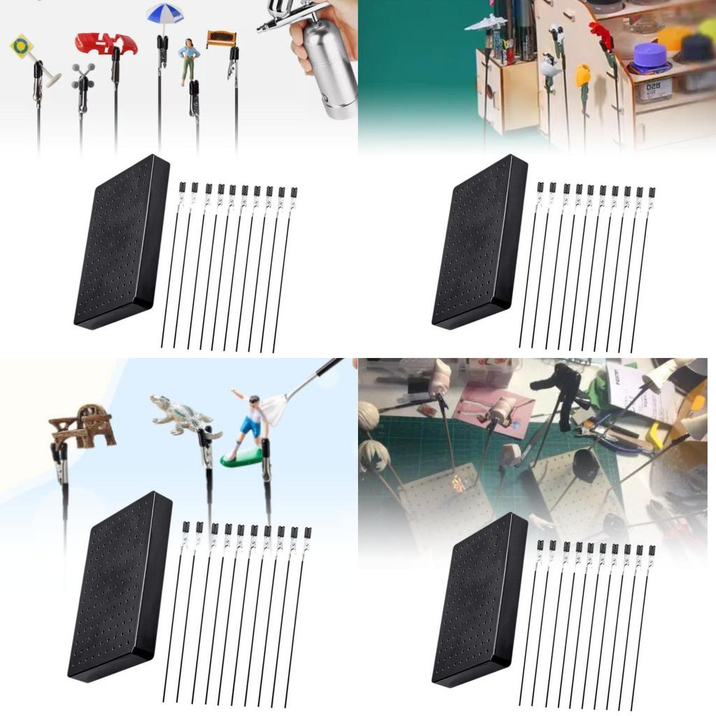 Большая пластиковая сушильная подставка для покраски моделей аэрозольной краской с высокой устойчивостью и универсальностью