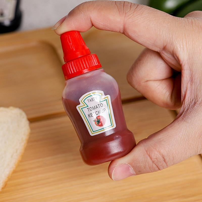 Мини-бутылка для соуса Мини-бутылка для пикника Портативная бутылка для кетчупа Бутылка для масла Бутылка для соуса Honey Squeeze