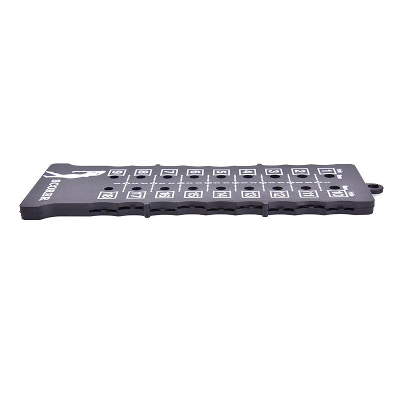 18 лунок Гольф Удар Патт Счетная карточка Счетчик индикатор Гольф Счетчик очков