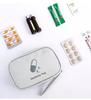 Portable Travel Medicine Organizer: Compact Pill Box & First Aid Kit for Students & Dorms