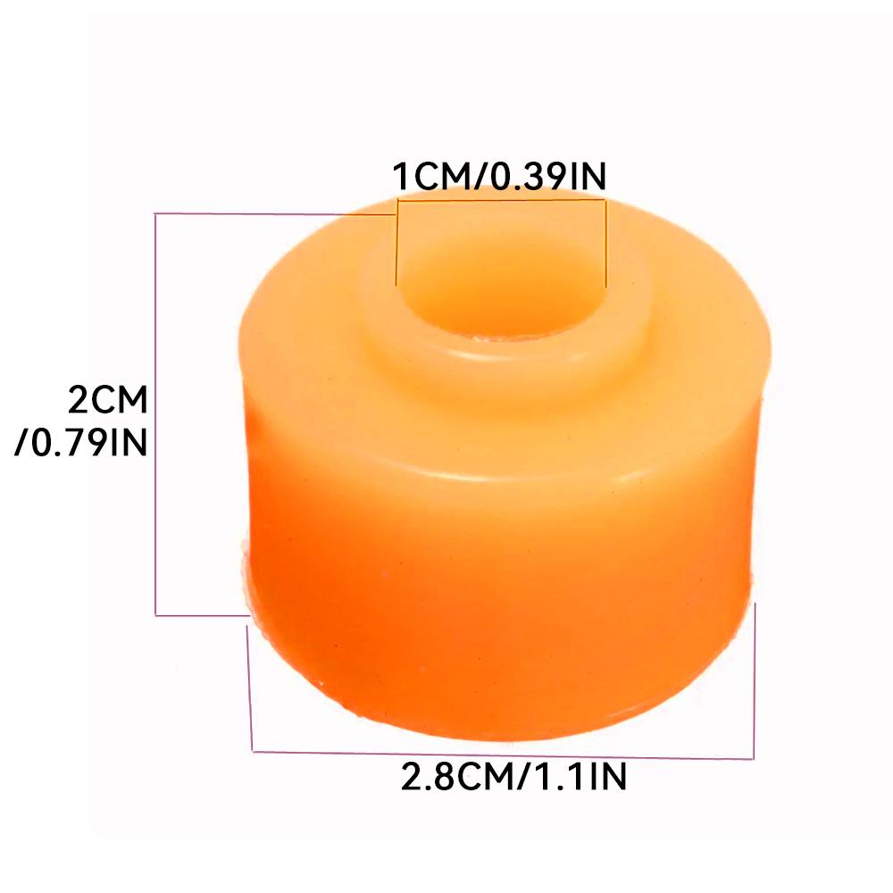 2/10 шт. Автомобильный амортизатор резиновые втулки желтый грузовик авто аксессуары запасные части амортизатор