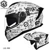 Новый модульный мотошлем-флип LVS с двойным стеклом, полнолицевой шлем Casco para Motos, высококачественный шлем capacete, одобренный DOT