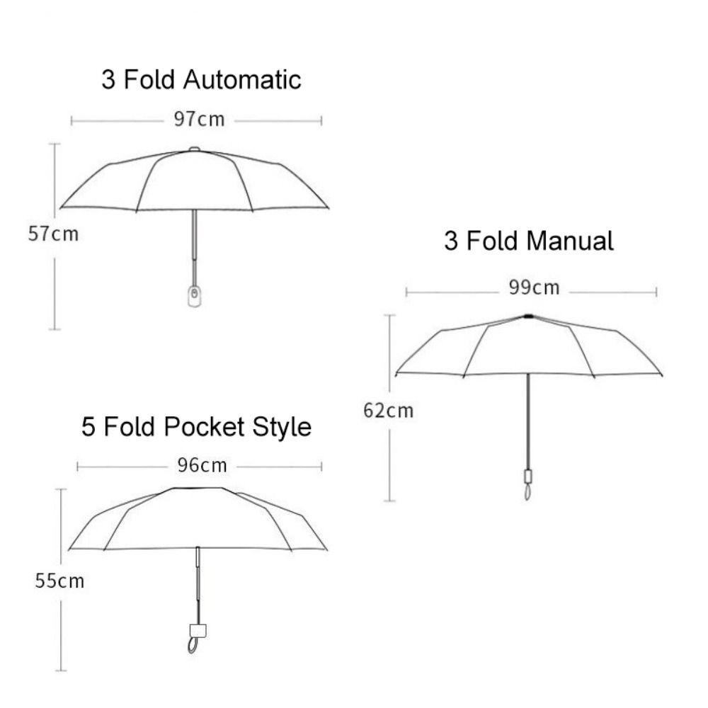 UV Protection Sunshade Umbrella Floral Patterns Dual Use Umbrella Travel