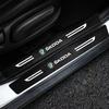 AAAAL1 для Защитная накладка на порог двери автомобиля Стикер под карбон Kodiaq Fabia Kamiq Karoq A5 A7 Rapid Scala Yeti Scala Octavia