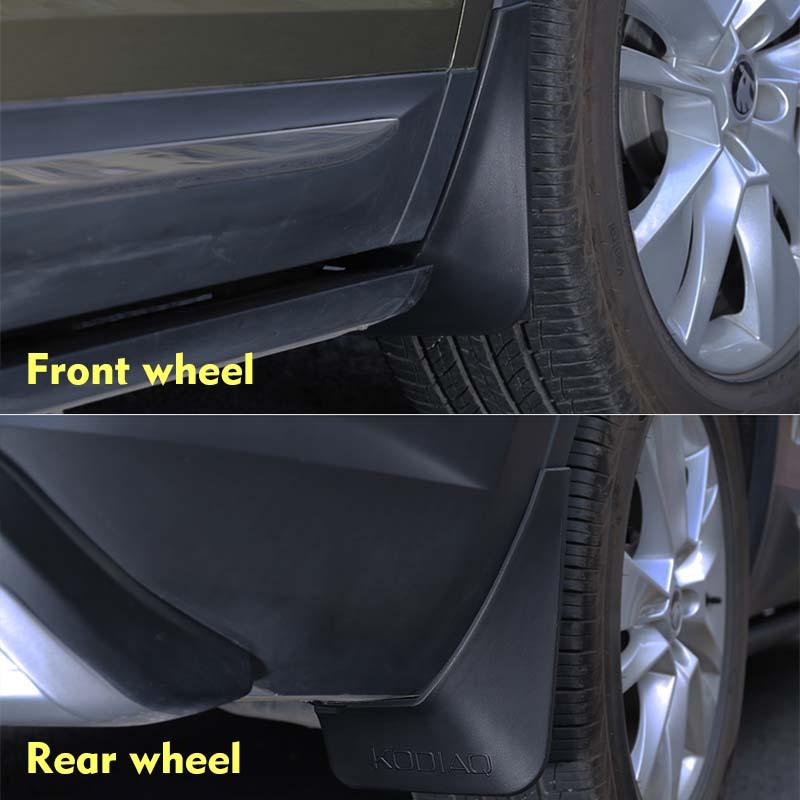 Брызговики и грязезащитные фартуки, совместимые со Skoda Kodiaq