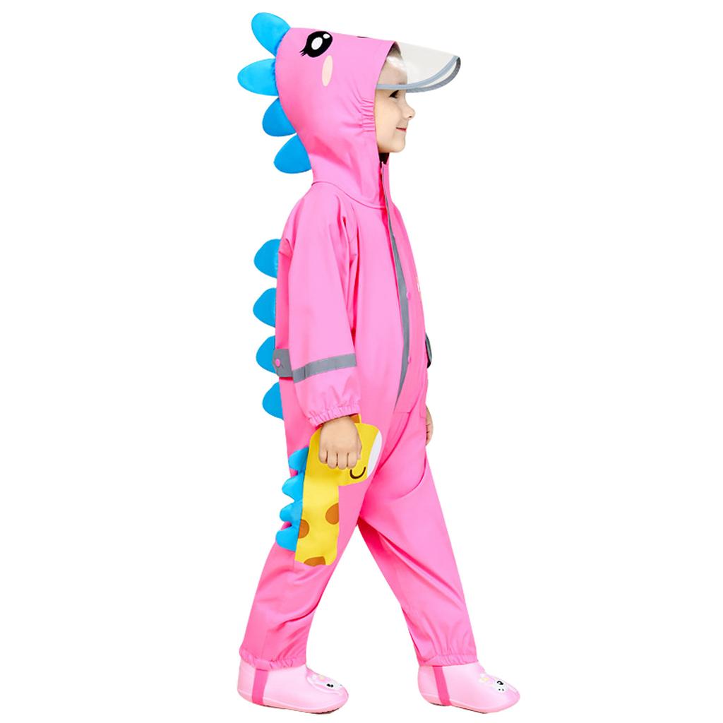 Детский дождевик, детский капюшон, водонепроницаемый комбинезон, дождевик, грязный плащ