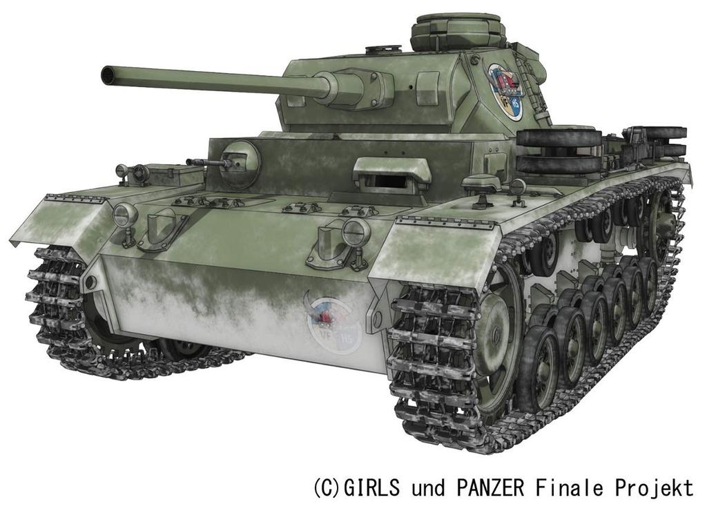 Platz Girls Panzer Final Chapter III Panzer J Type Viking Fisheries High School Scale Пластиковая модель и 1/35 GP-48