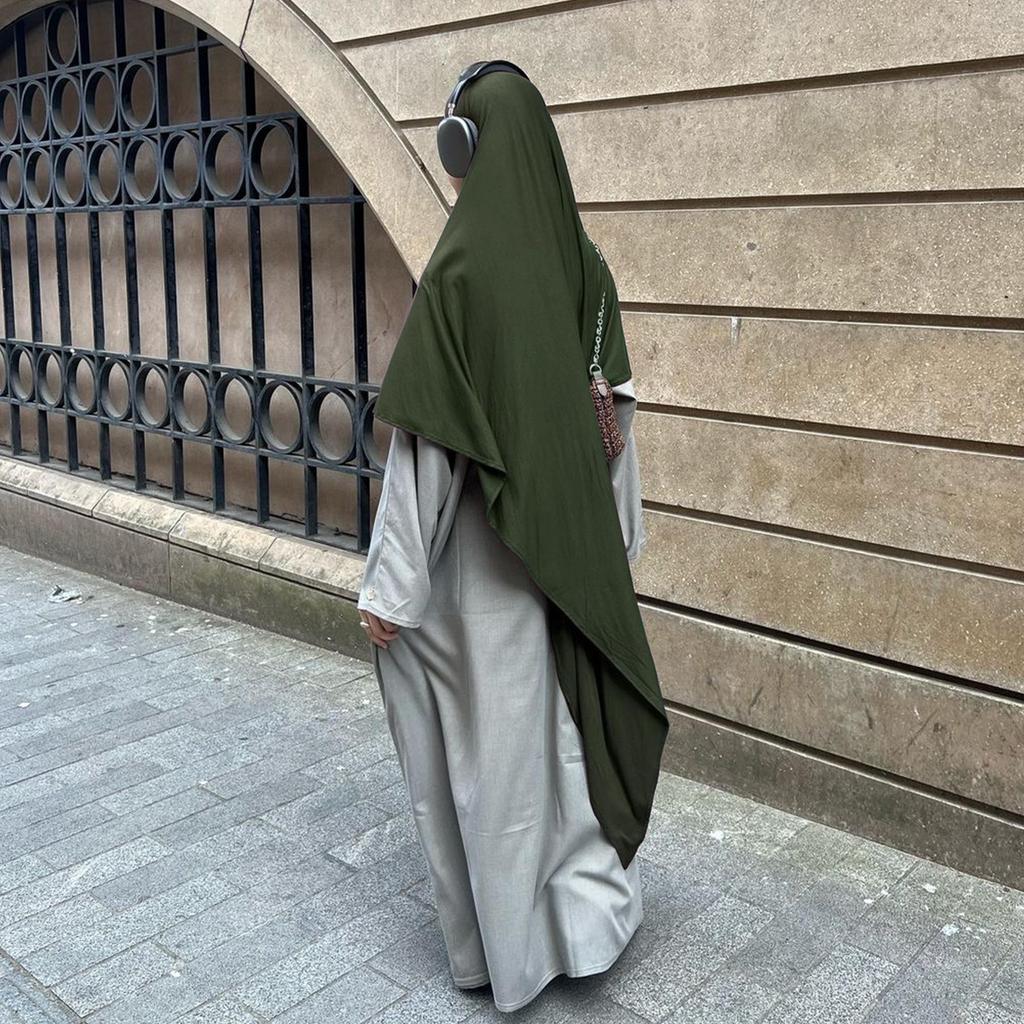 2024 Лория Дубай Ближний Восток Однотонный платок на голову HJ934